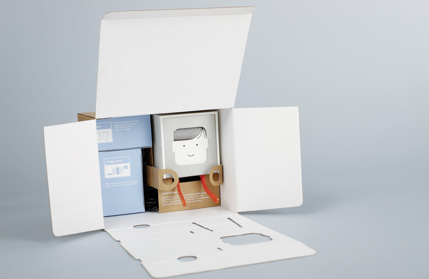 Berg - Little Printer — This packaging is all about the unboxing experience. Every layer encapsulates the charm and personality of the character.