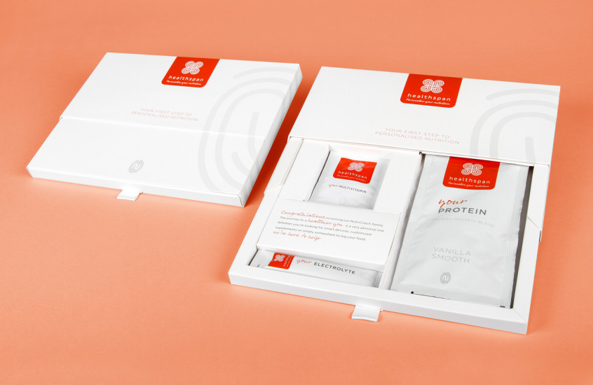 Healthspan - Styr — Promotional supplements packaging