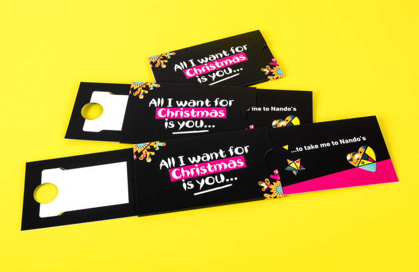 Nandos - Gift Card — This Gift Card design really does catch your attention!