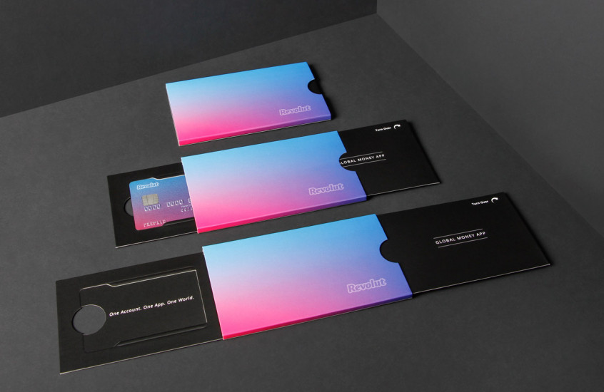 Revolut - Bank Card — Innovative bank card packaging for a forward thinking product.